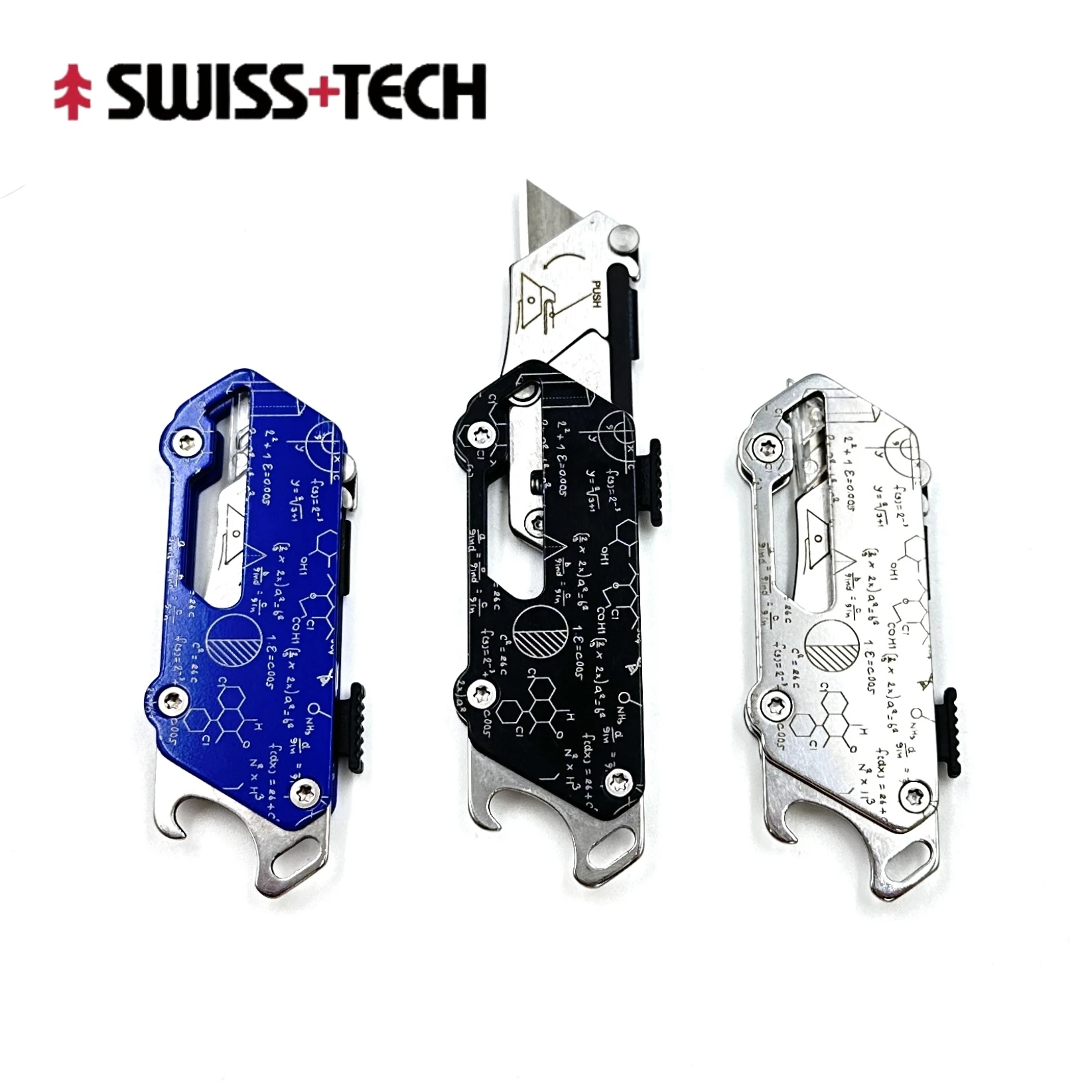 Swiss Tech Pocket Utility Knife Multitool Unpacking Knife Cutter Box Opener Paper Cutting EDC Multi Functional Tool