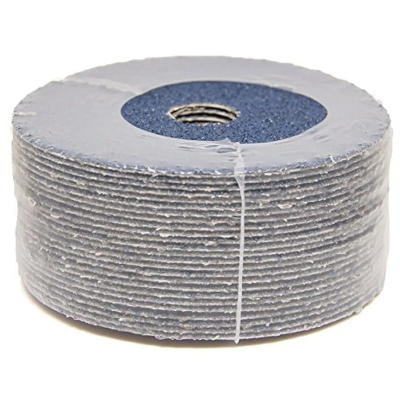 

Benchmark Abrasives 5 Inch Sanding Discs Resin Fiber Zirconia Grinding Disc for Grinding, Stripping on Wood, Fiberglass, Steel