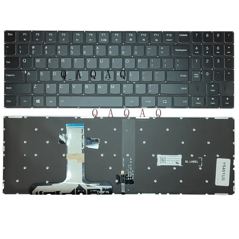 

QA New Laptop keyboard - Keyboard for Lenovo Legion Y540 Series Y540-15