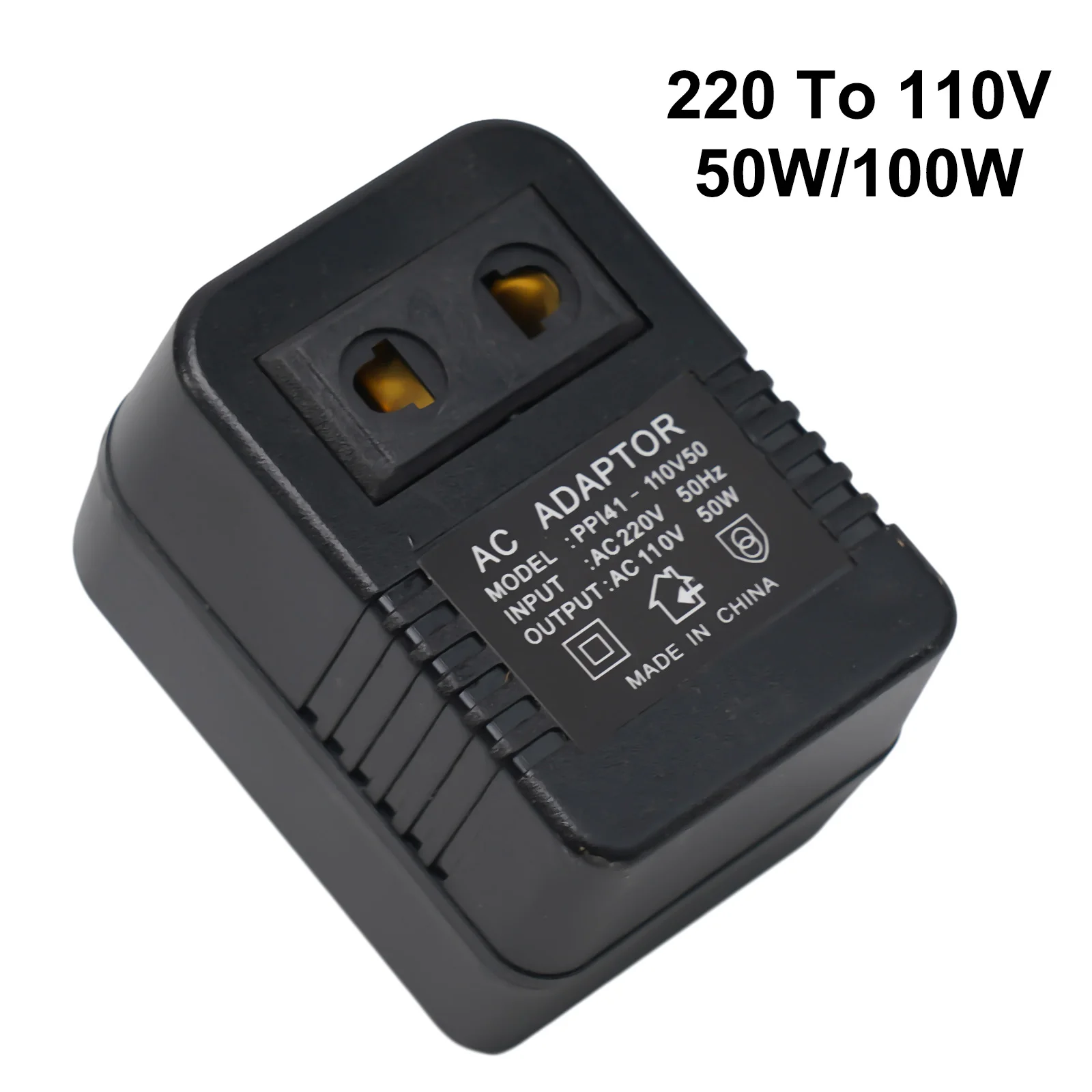 Step Down Transformer Travel Adapter AC 220V To 110V Voltage Converter 8W 35W For Electronic Devices Power Supply Tool view 5