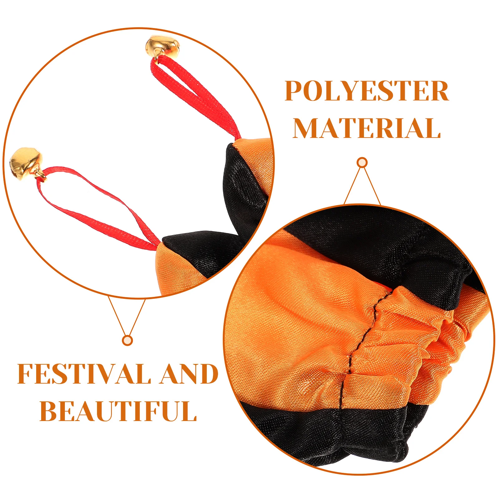 

Halloween Clown Style Elastic Cat Collar Decorative Kitten Neckwear Lovely Pet Accessory Dog Collar Cat Accessory