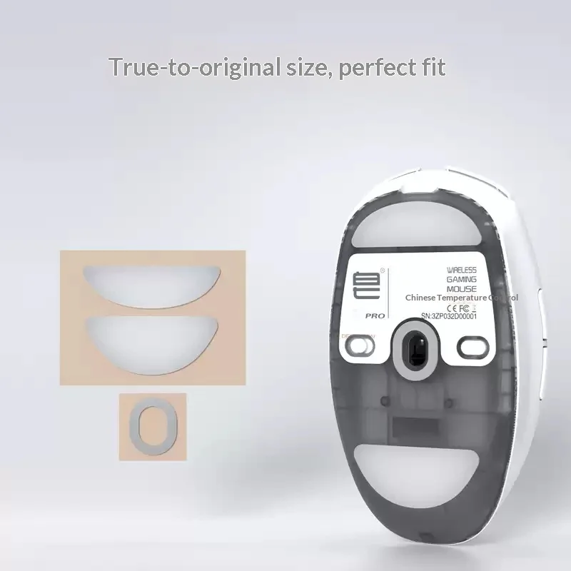 ZaoPin Original mouse foot pad 0.8mm thickness mouse foot sticker Native size close fit PC GAMER GIFTS