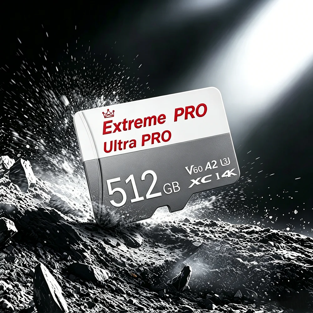 High Speed SD Card 64GB 128GB 256GB 512GB Micro TF Memory Card U3 V30 A2 for Drone 4K Video Aerial Photography Best Seller