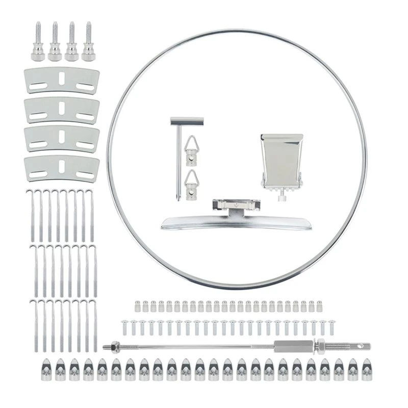 ABYM Banjo Maintenance Accessories Repair Tool Set Metal Threaded Screw Replacement Plucked Parts