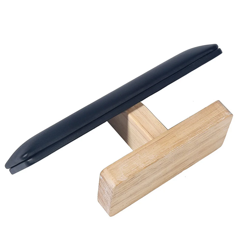 

Black Wooden Bracelet Storage Rack Jewelry Display Organizer Stand Elegant for Bracelets Necklaces Dresser Vanity