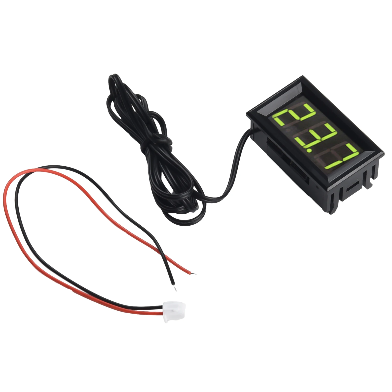 Termometer LED Digital-50 ~ 110 °C DC 5-12v, pengukur Panel suhu mobil untuk pengukuran suhu akuarium