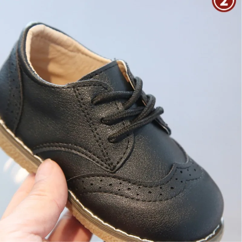 Girls Oxfords 2026 Spring Autumn Kids Leather Shoes Girls Cute Sweet T-strap Shoes Toddler Girl Shoes School Performance