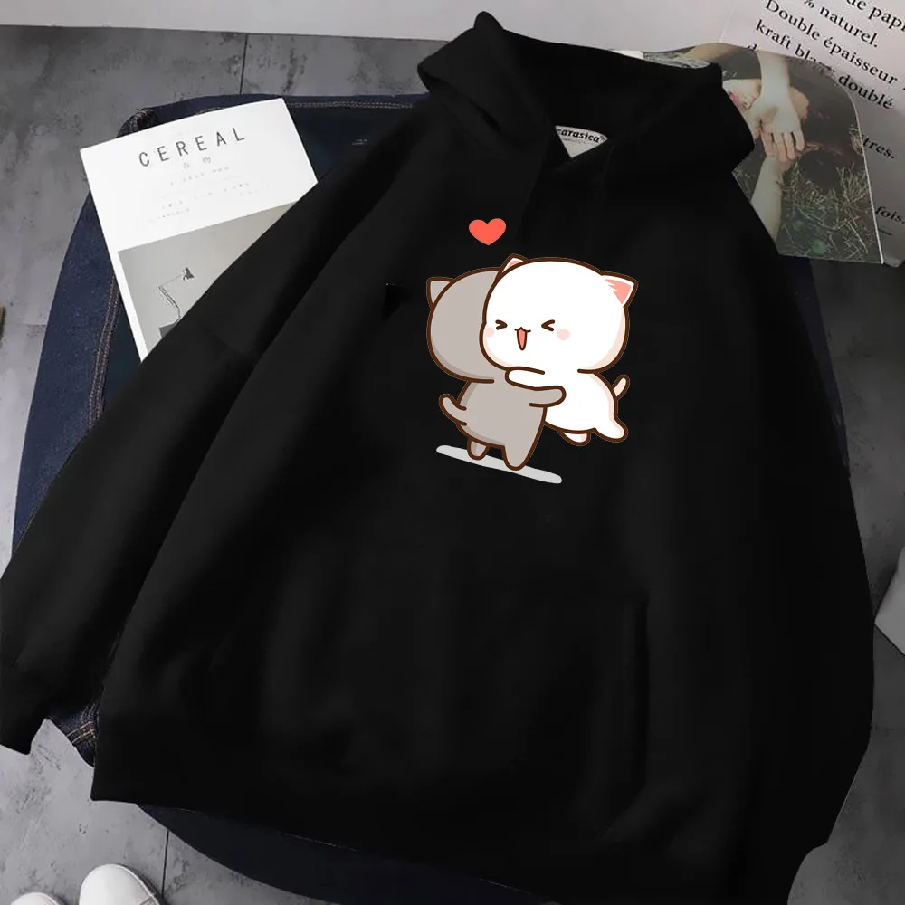 

Bubu Dudu hoodie designer soft fabric patterned harajuku female hoddie pullover youthful Y2K soft fabric modern style