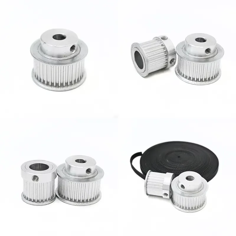 for 3M Type Aluminum Synchronous Pulley 20 Teeth 20T Custom Bore 4mm 5mm 6mm 6.35mm 7mm 8mm for 10mm 15mm Width