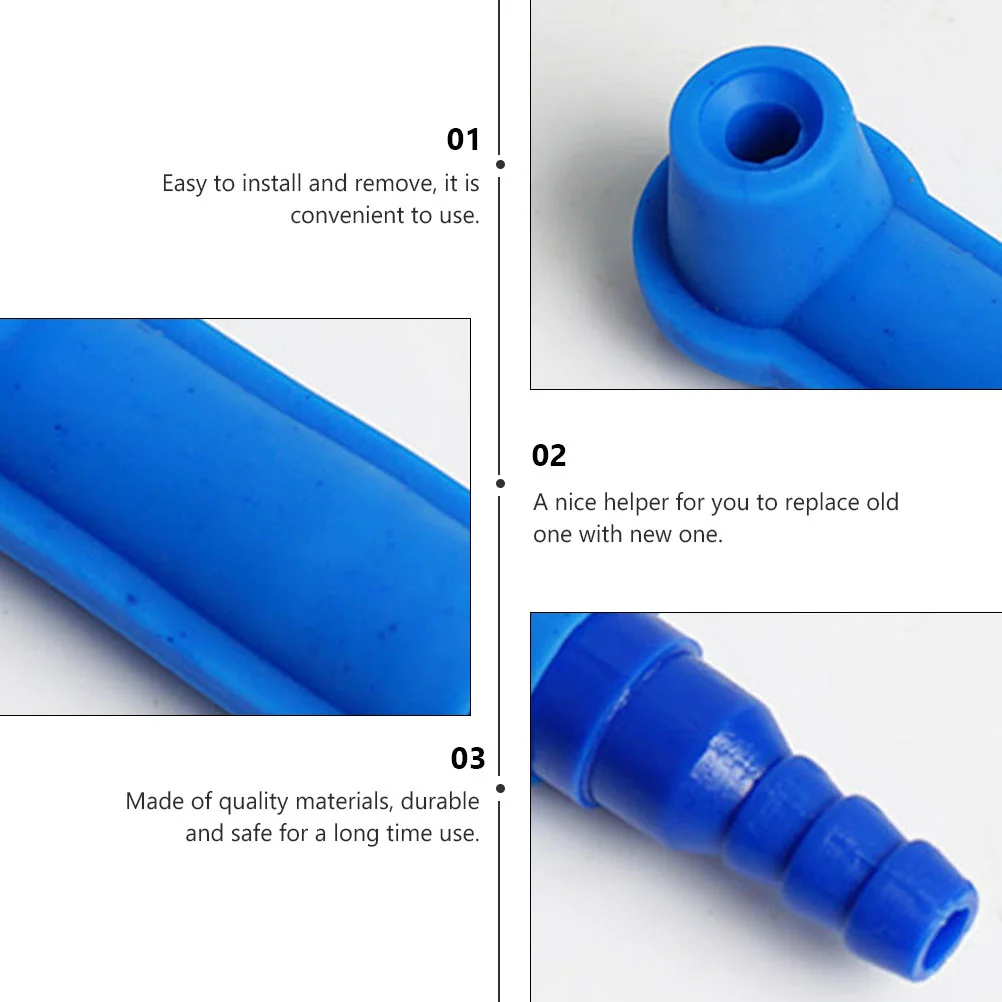 

10Pcs Professional Brake Fluid Exchange Tools Sturdy Car Oil Bleeder Pump Connectors Connector Car Accessories