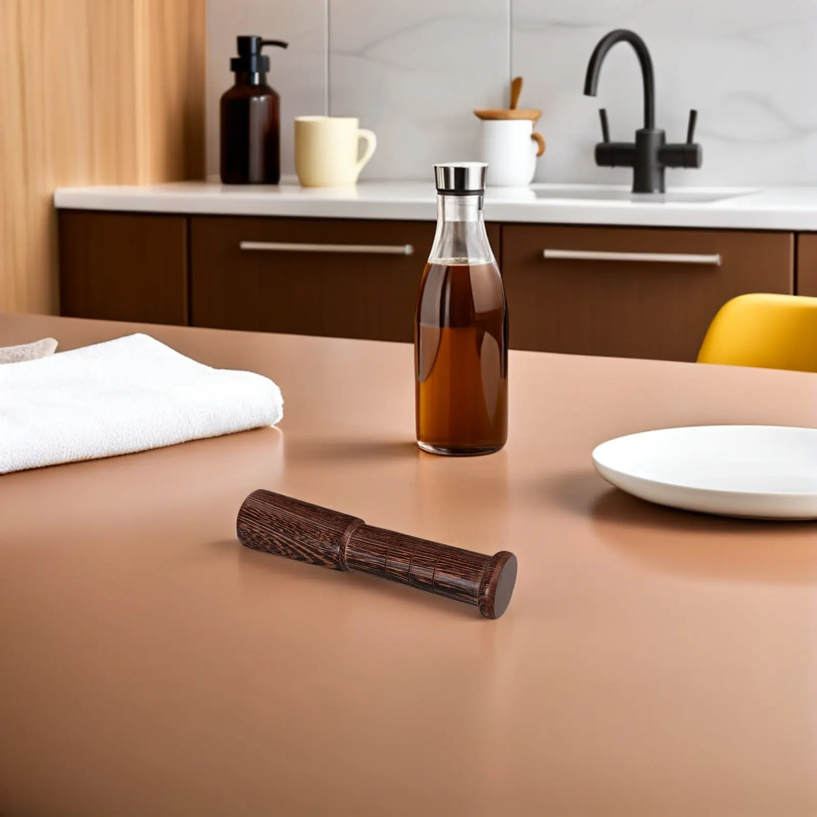 Wooden Fermentation Tamper Vegetable Sauerkraut Crusher Fermenter Grinding Rod Pickle Mallet Kitchen Food Masher