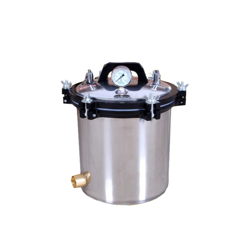 Pressure Steam 18L Sterilizer Stainless Steel Portable High Pressure Medical Sterilizer