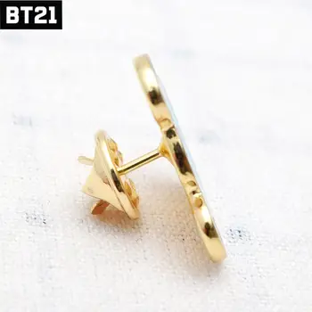 Kawaii Bt21 Cooky Tata Broszka Odznaka Fani Zbierają NOWE Przypinki Ze Stopu DIY Kapelusze Ubrania Plecak Dekoracja Odzież Akcesoria Prezenty 6 best sales etui na airpody bt21 - №2