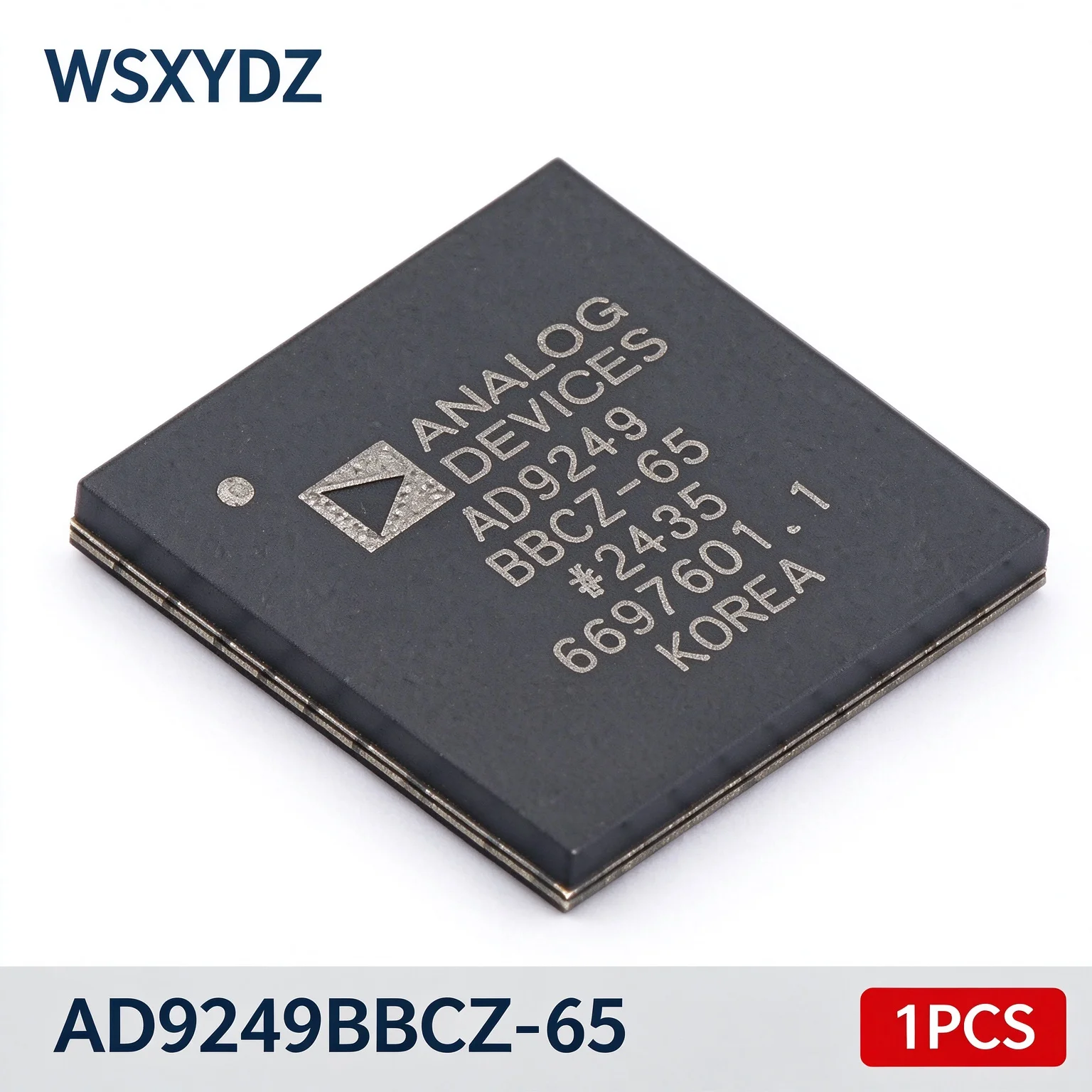 1PCS AD9249BBCZ-65 AD9249 ADC 16-Channel 14Bit 65MSPS Serial LVDS 1.8V Medical Imaging CSPBGA-144 Analog Devices New