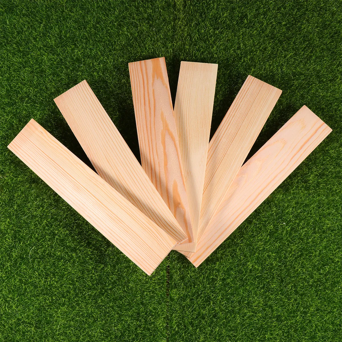 10Pcs Pine Wood Boards Photography Background Prop 4x20cm Lightweight Photo Backdrops Unique Pattern for Studio Event