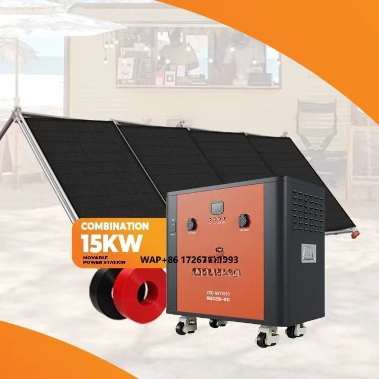 

ZXD 10Kw Hybrid Solar Panels Energy System 5Kw 15Kw 50Kw Complete Kit Solar Power System With Storage Set for Home