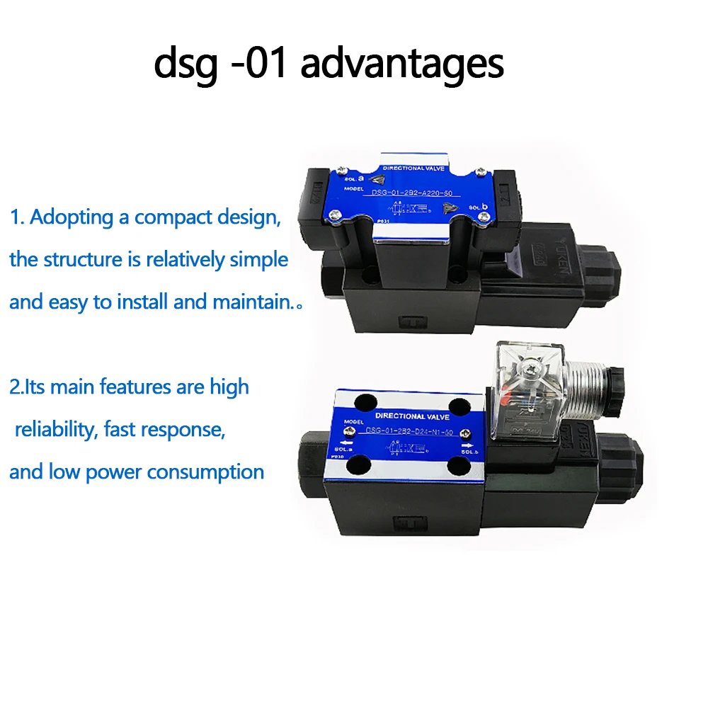 yuken valve dsg 01 3c60 a240 n1 50 dsg01 dsg 01 3c4 d24 n1 50 dsg-01-2b2 d24 2d2 control Hydraulic Solenoid Directional Valve