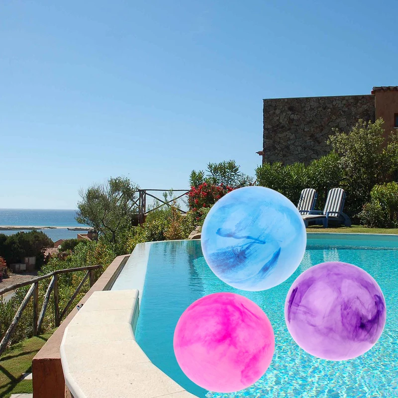 22CM Summer Colorful Inflatable Balloons Swimming Pool Water Ball Play Party Water Game Balloons Beach Ball Fun Toys For Kids