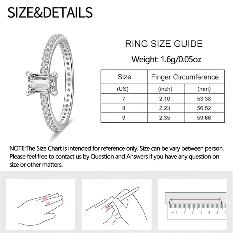 

Новое элегантное кольцо из стерлингового серебра 925 пробы Vast Sky Love с цирконом и бабочкой 7-9 ярдов, закрытые кольца для женщин, ювелирные изделия, подарки на день рождения