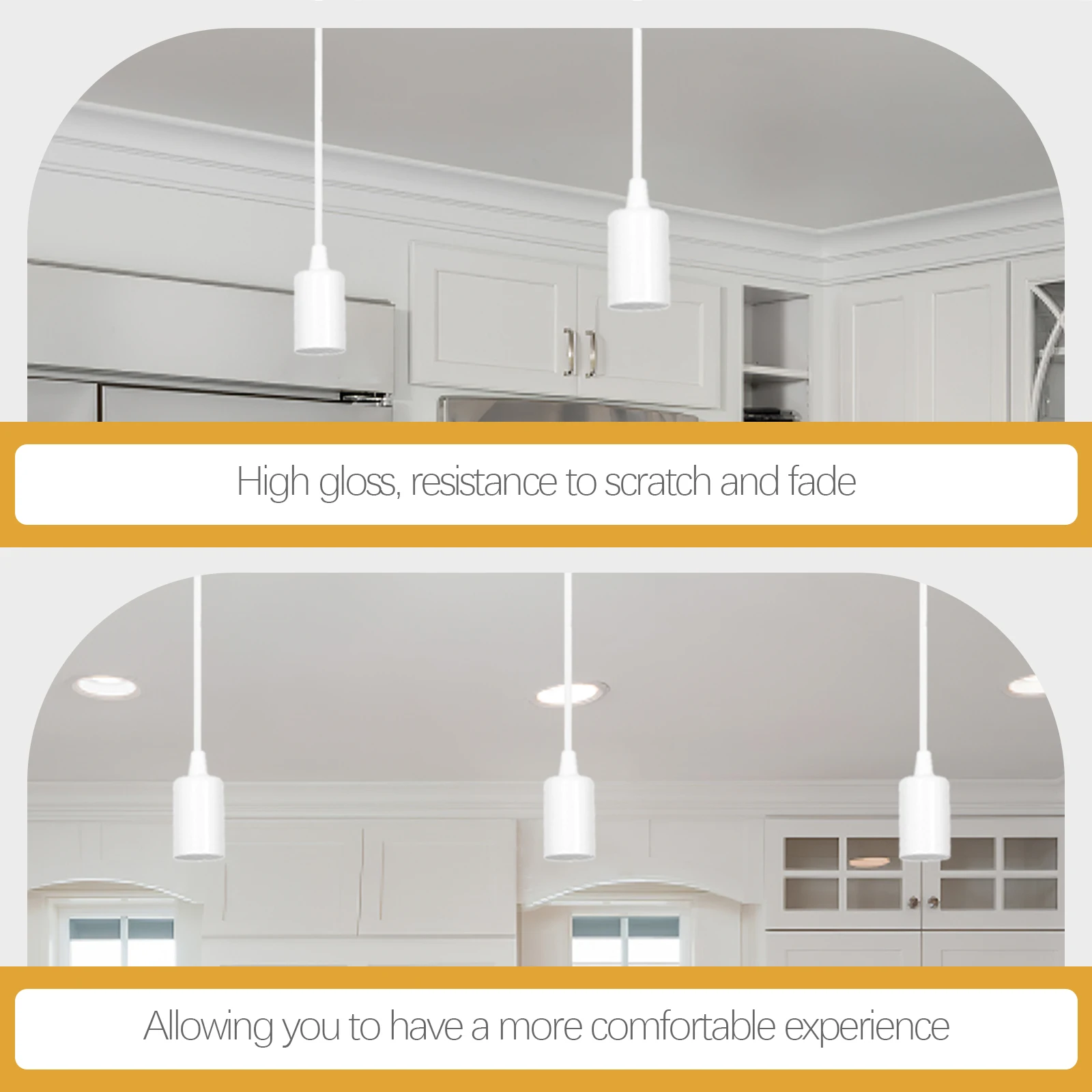 

Pendant Light Kit High Grade Metal PVC 1M Cord Bedroom Kitchen Bathroom Hallway Ceiling Lighting Retro Lamp Fixtures Accessories