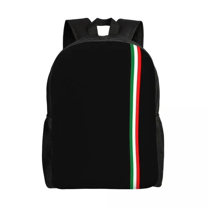 Personalized Vintage Italy Flag Car Backpacks Women Men Fashion Bookbag For College School Italian Pride Bags MN1