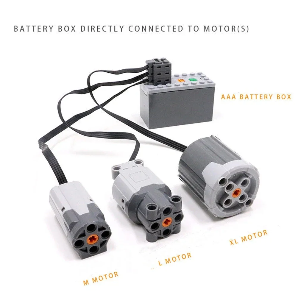 기술 전자 빌딩 블록 MOC 액세서리, 전원 기능 부품, 앱 프로그래밍 파워 팩, DIY 자동차 벽돌, 어린이 장난감