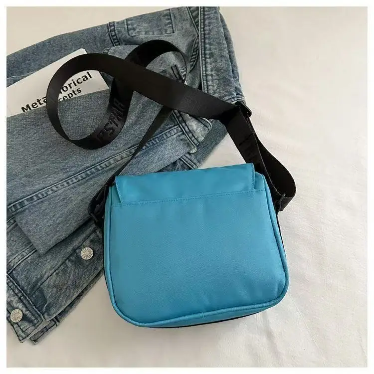 Sac bandoulière pour homme et femme, petit, décontracté, pour les trajets quotidiens, sac messager, sac à bandoulière, tendance, style américain