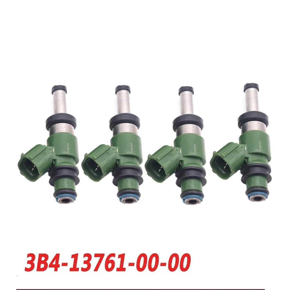 

4PCS Fuel Injector 3B4-13761-00-00 3B4137610000 For YAMAHA Grizzly YZ450F 450 550 700