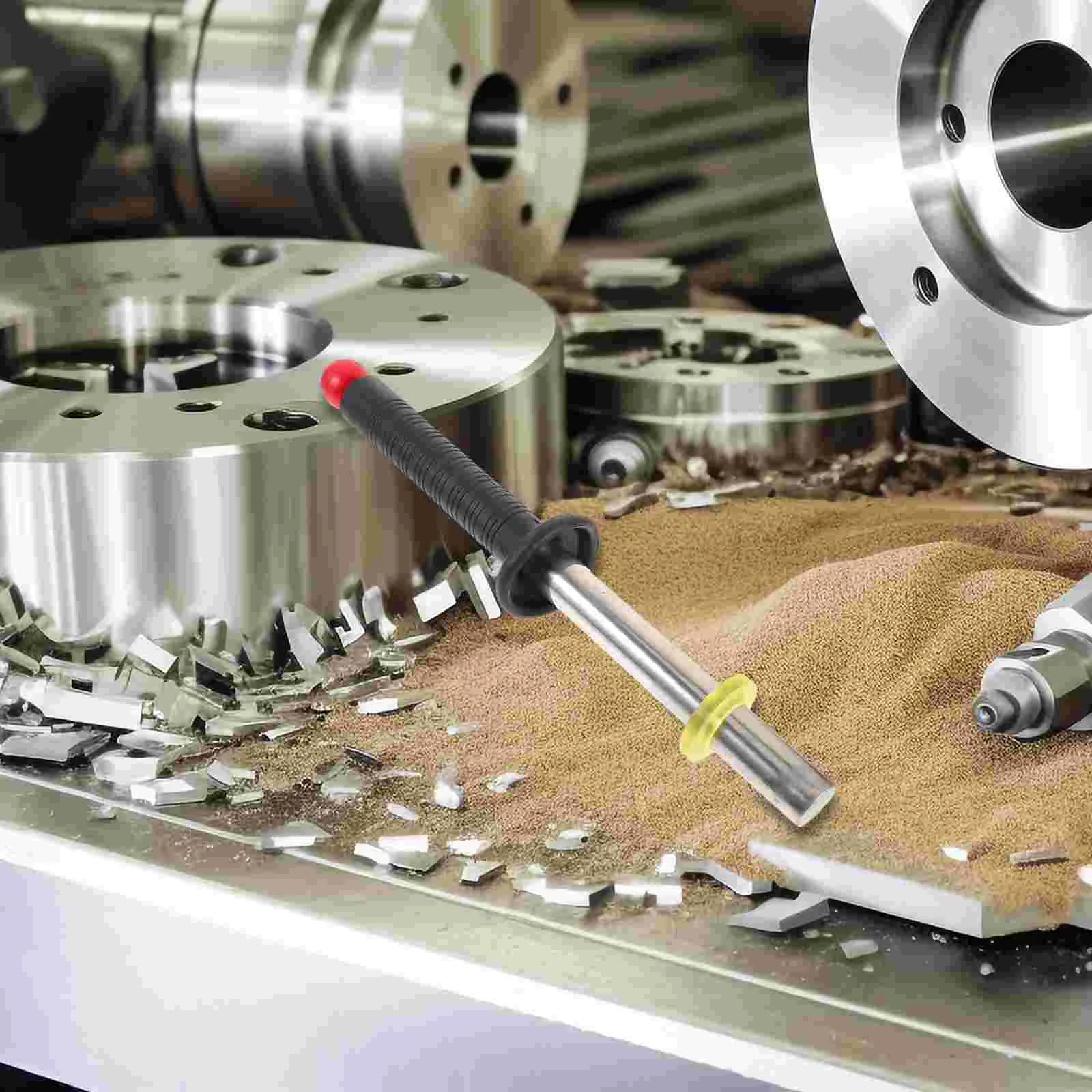 

High Power 380mm Magnetic Retrieving 160mm Strong Neodymium Swarf Collector Metal Chips Up Rod Tool Parts