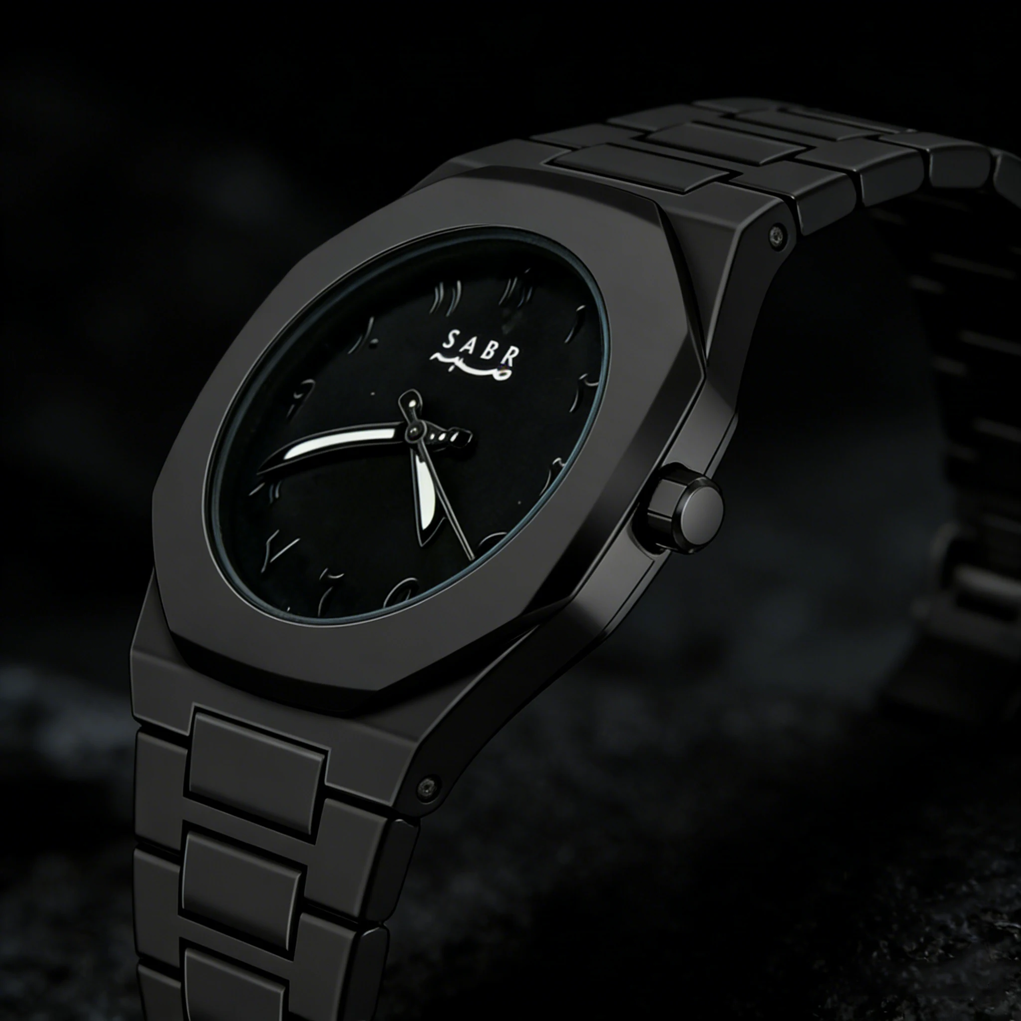 

Arabic Numeral Waterproof Quartz Watch Men's Luminous hands Watch Top Luxury Men's Business Watch