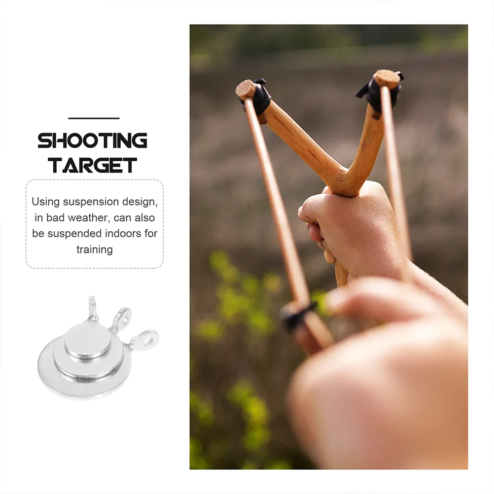 12 Pcs Stainless Steel Target Shooting Range Archery Targets Exercise Outdoor Portable Manganese Tool