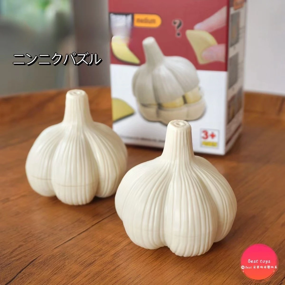 Garlic Jigsaw Puzzle 3d Jigsaw Puzzle Garlic Fun Toy Creative Educational Anatomy Food Assembly Model