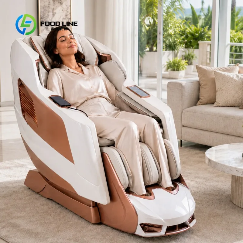 Massage Recliner Chair Full Body Zero Gravity Shiatsu Air Bag Heating Therapy Chair for Home Office Stress Relief Use