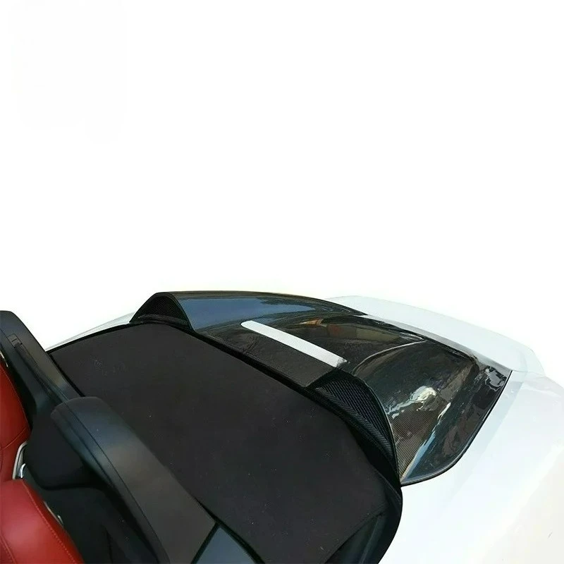سهلة التركيب FORPorsche 718 Boxster غطاء صندوق السيارة الخلفي من ألياف الكربون #4