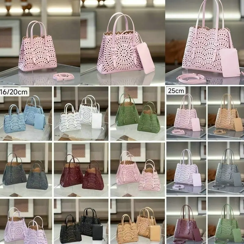

2026 New Genuine Leather Women’s Bag with Hollowed-out Carved Luxury Design, Mini Handbag, Fashion Large Capacity Shoulder Bag