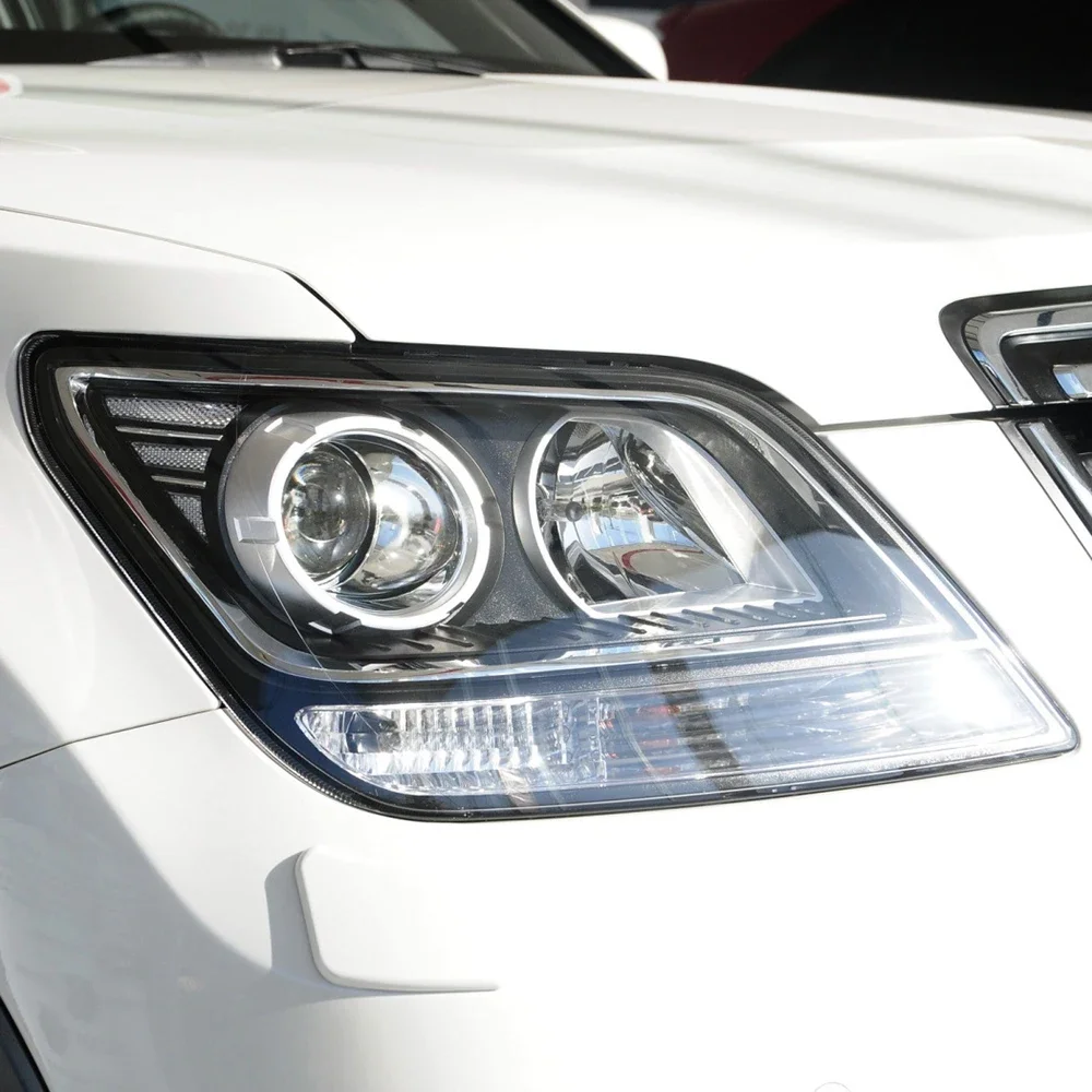 Replace Original Lampshade Plexiglass For Kia Borrego 2012-2017 Front Headlight Cover Transparent Lamp Shade Headlamp Lamp Shell