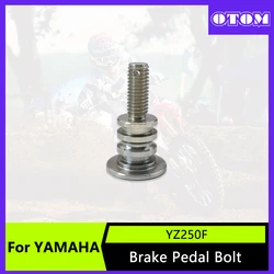 OTOM Motorcycle Rear Brake Pedal Bolt Screw Stainless Steel Mount Nuts M8x1.25 For YAMAHA YZ250F YZ450F WR250F WR450F YZ 250 450