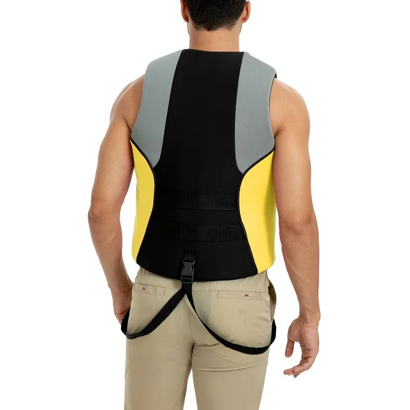 大人ウォータースポーツライフジャケット調節可能な水泳ベストフローティングライフベストカヤックラフティングボートサーフィン安全漂流ジャケット