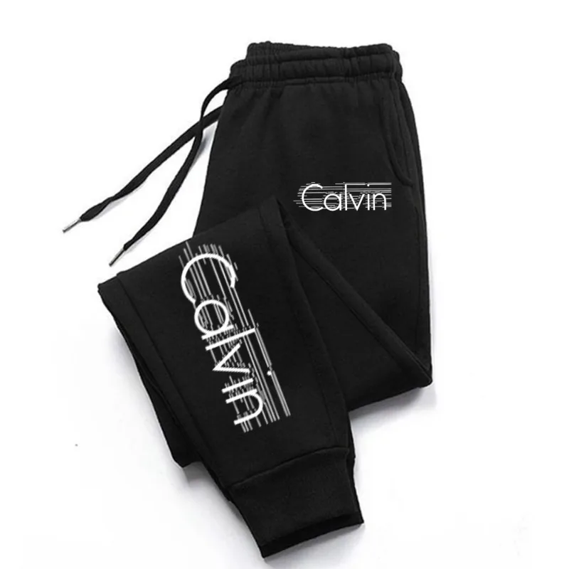 

Autumn and winter men's jogging pants, drawstring casual pants, sports pants