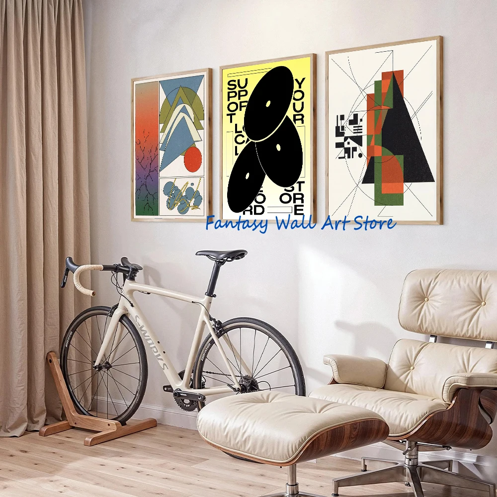 Vintage Abstract Extreme Fantasy Artwork Canvas Prints Poster Retro 90s Bold Home Living Room Aesthetic Decor Wall Art Pictures