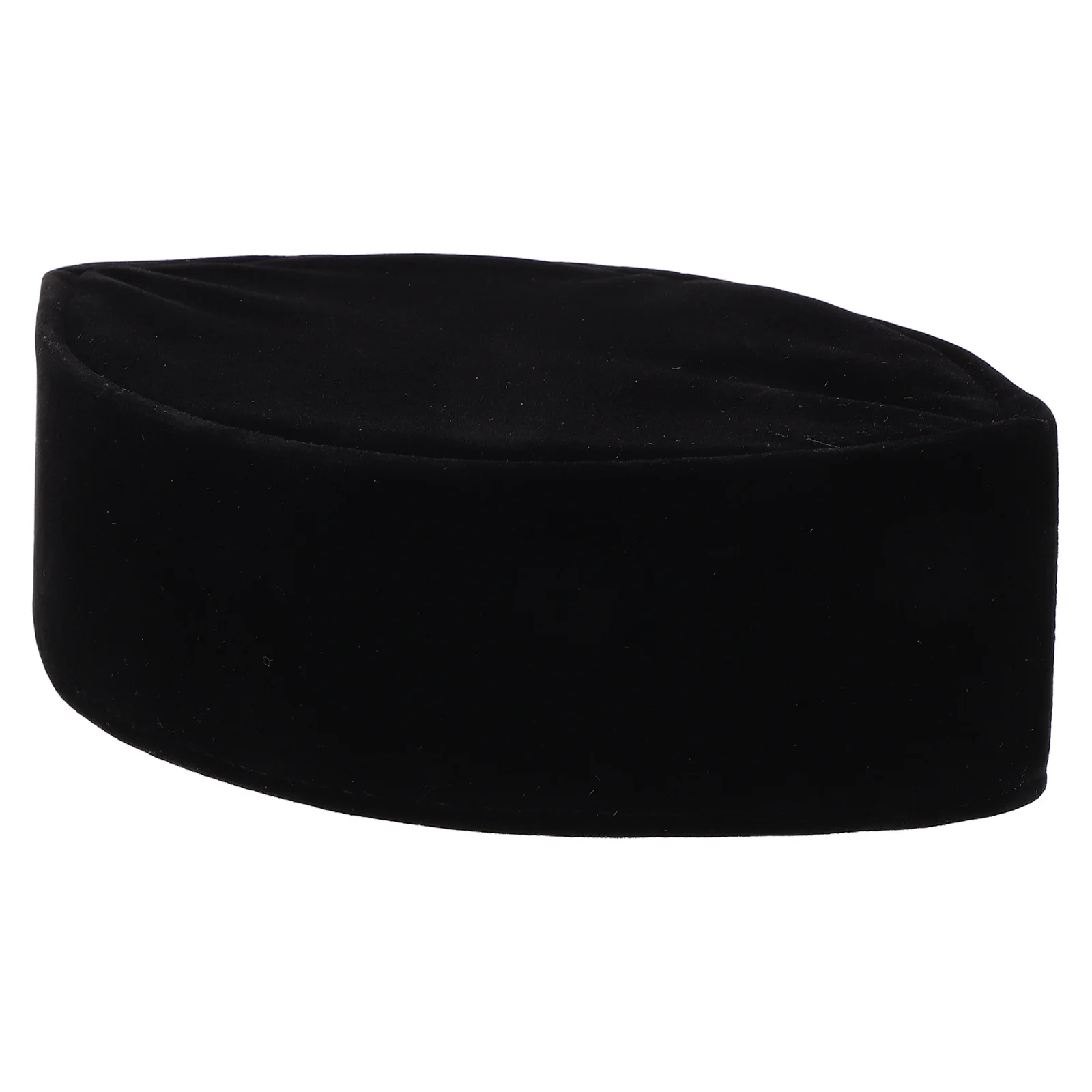 

Southeast Asian Prayer Hat for Men Soft Touch Boat Design Worship Cap Versatile Islamic Skull Cap for Daily and Religious Use