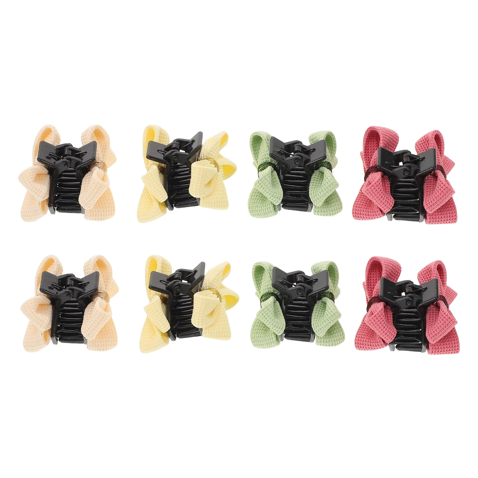 

8pcs Mini Hair Clips Cute Claws Side Plastic Accessories Girls Small Claw Clips Women Hair Ornaments Compact Design Multipurpose