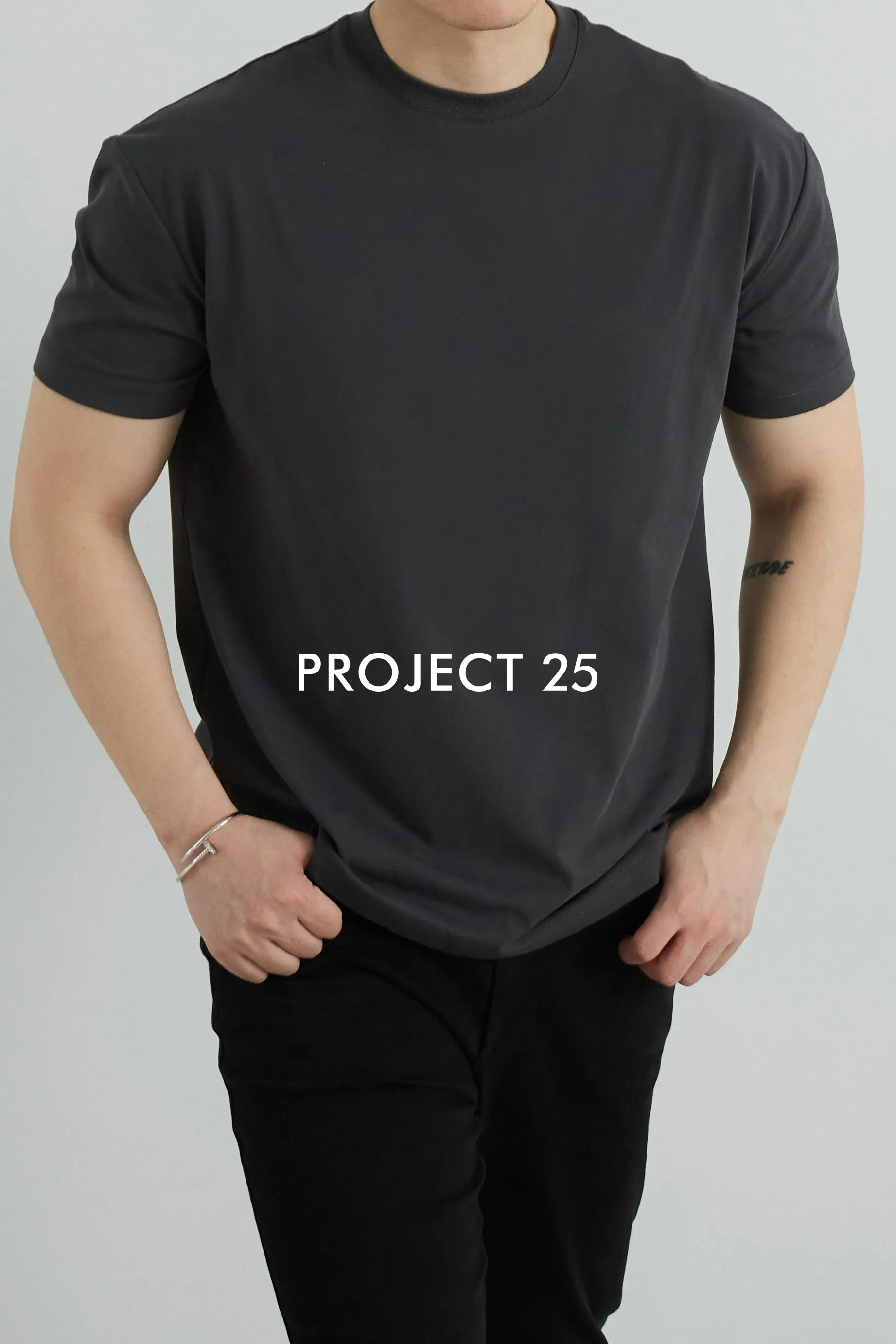 PROJECT 25 Men's 270g Sorona® Cooling T-Shirt– Wrinkle-Resistant