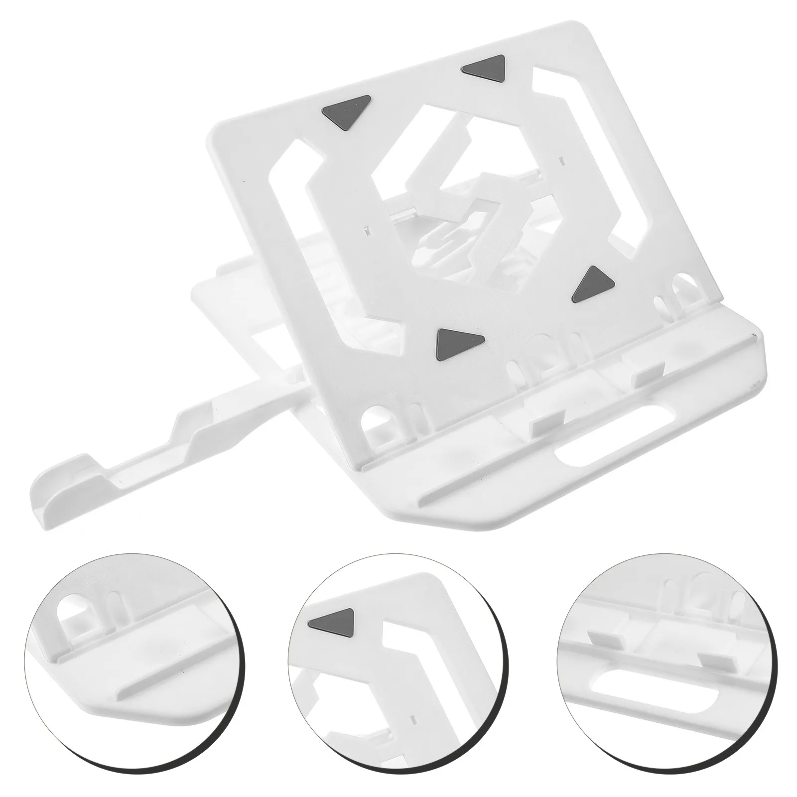 

Folding Laptop Stand Portable Adjustable Laptop Stand Ergonomic Computer Holder for Desk with Phone Holder Cooling Ventilation