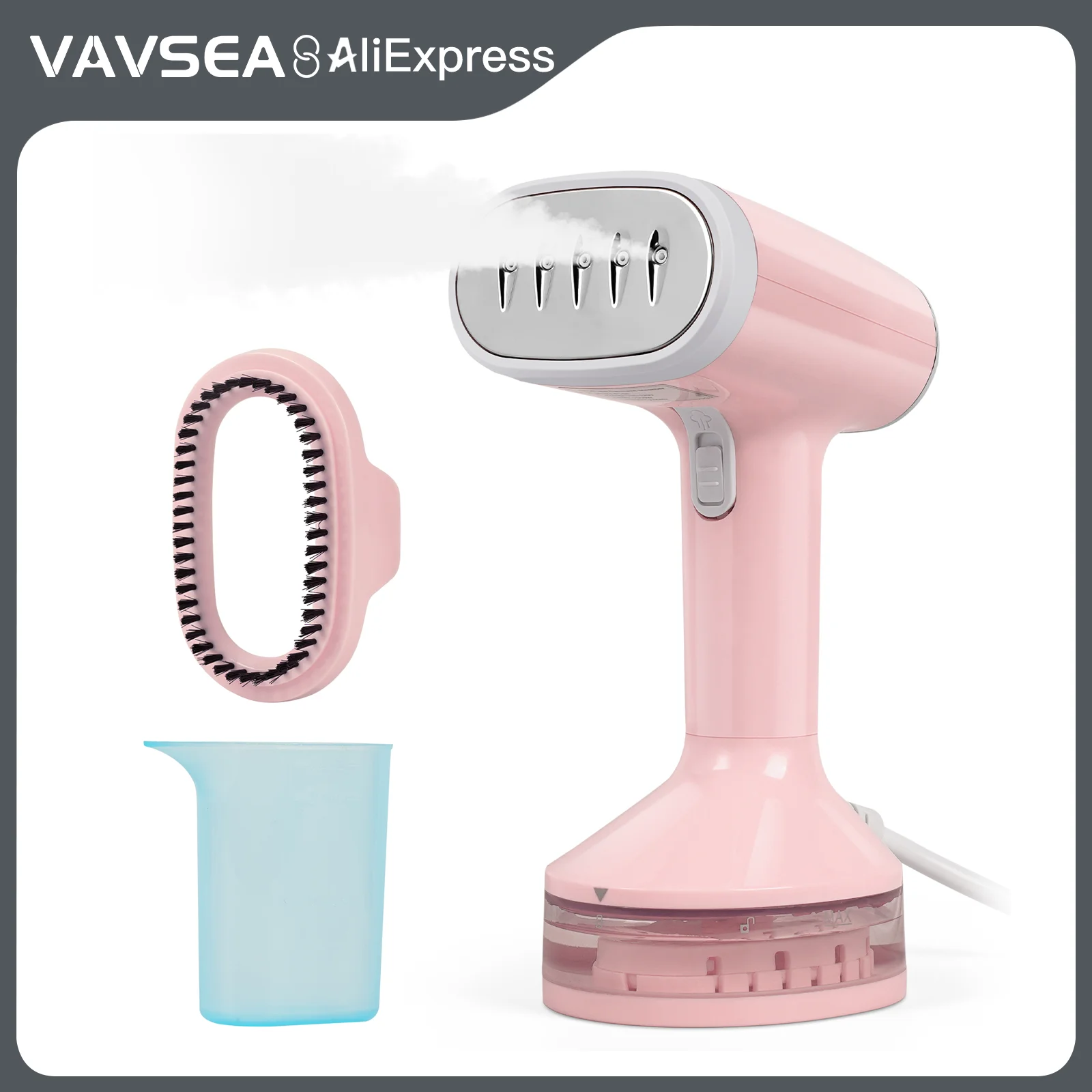 VAVSEA Steamer for Clothes,1500W Portable Handheld Travel Garment Steamer,Steam Iron,Fabric Wrinkles Remover,15s Fast Heat-up