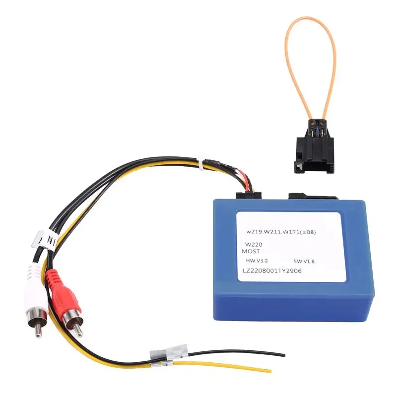 Fiber Audio Adapter Kit Car MOST Optical Fiber Decoder Box For Mercedes Benz S/CL SL ECS/CLK E ML Class 00-05 Most Box