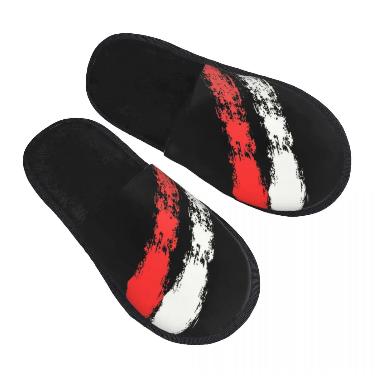 Poland Polish Flag Guest Slippers for Hotel Women Custom Print Polska House Slipper