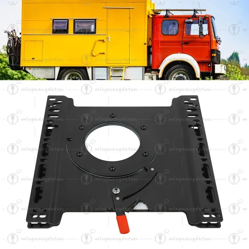 

RV T5 T6 Universal Seat Swivel Base, 360° Rotatable Heavy Duty Steel Plate Swivel Seat Base for Motorhome Camper Van (46.5*46cm)