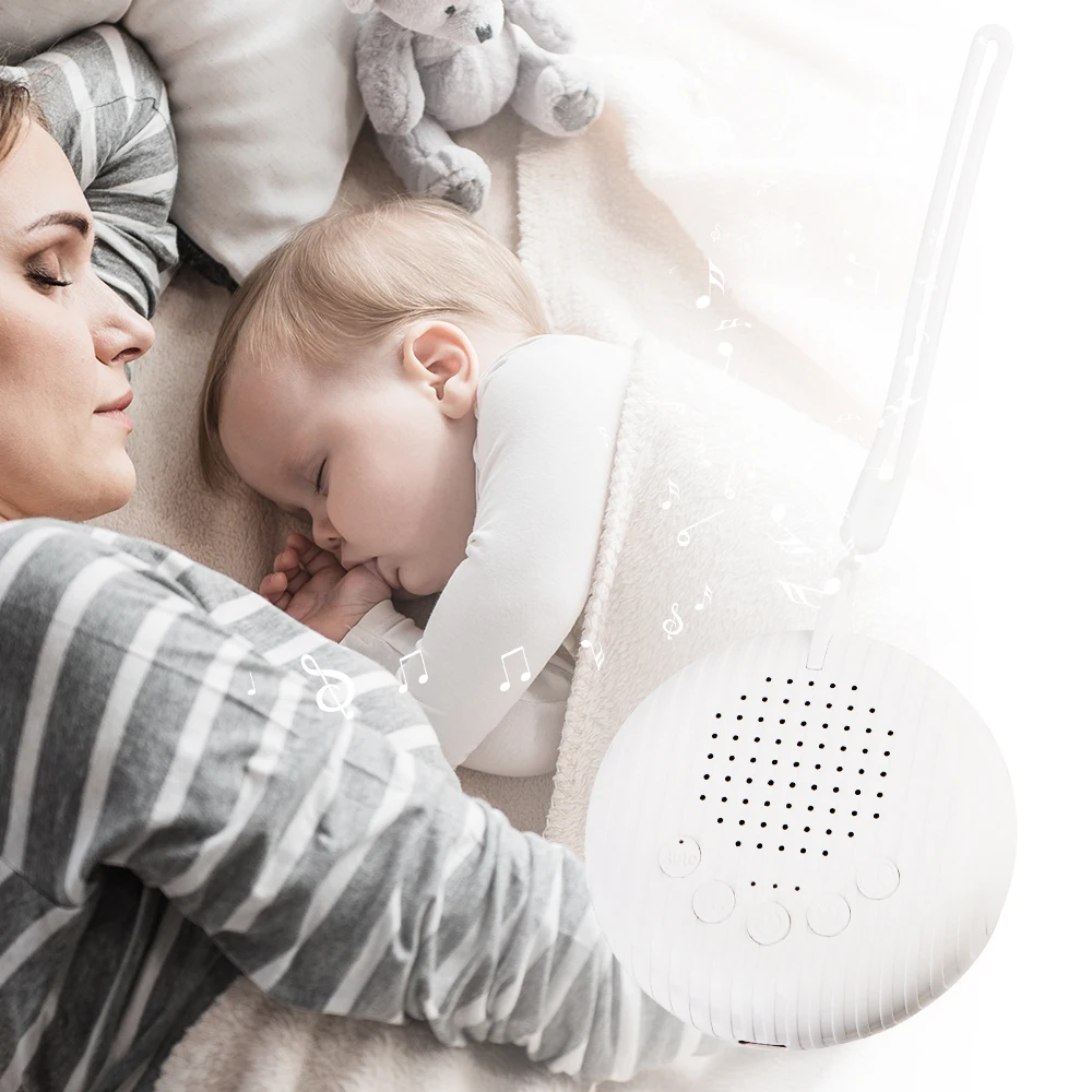 For Baby Sleeping & Relaxation Timed Shutdown Sleep Sound Machine White Noise Machine 10 sounds Music Light Sleep Machine