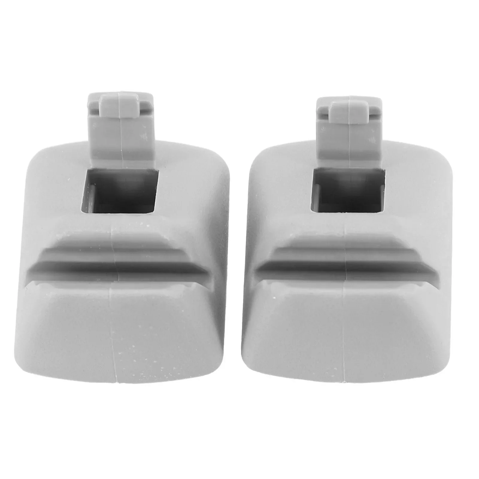 

Brand New Pair Grey Sun Visor Retainer Clip For Ford For Focus 2000-2004 YS4Z-5404132-AAA Direct Replacement Plastic 2pcs